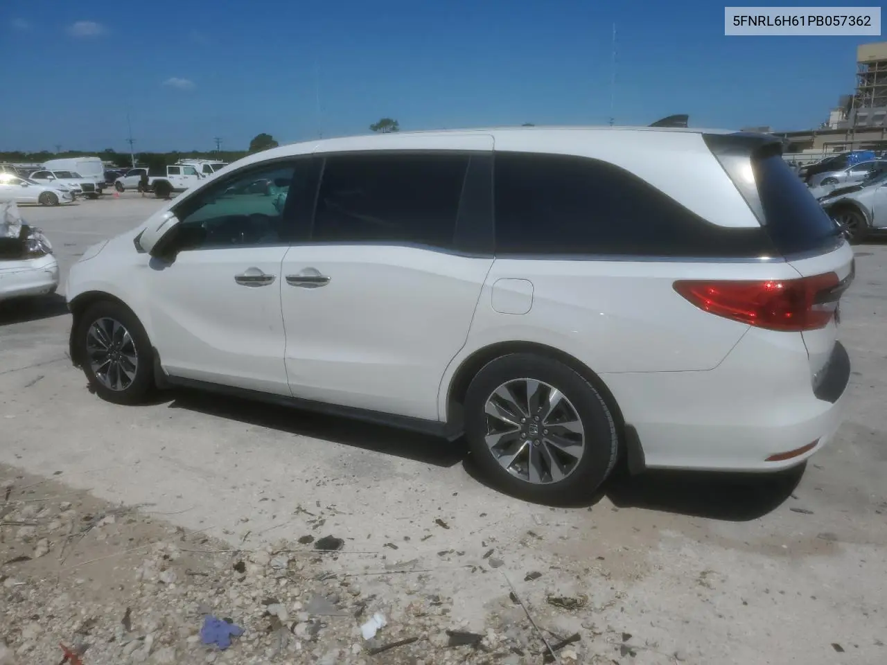 2023 Honda Odyssey Exl VIN: 5FNRL6H61PB057362 Lot: 56707355