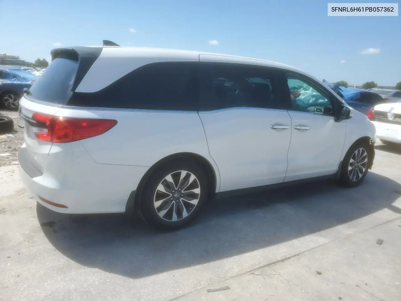 2023 Honda Odyssey Exl VIN: 5FNRL6H61PB057362 Lot: 56707355