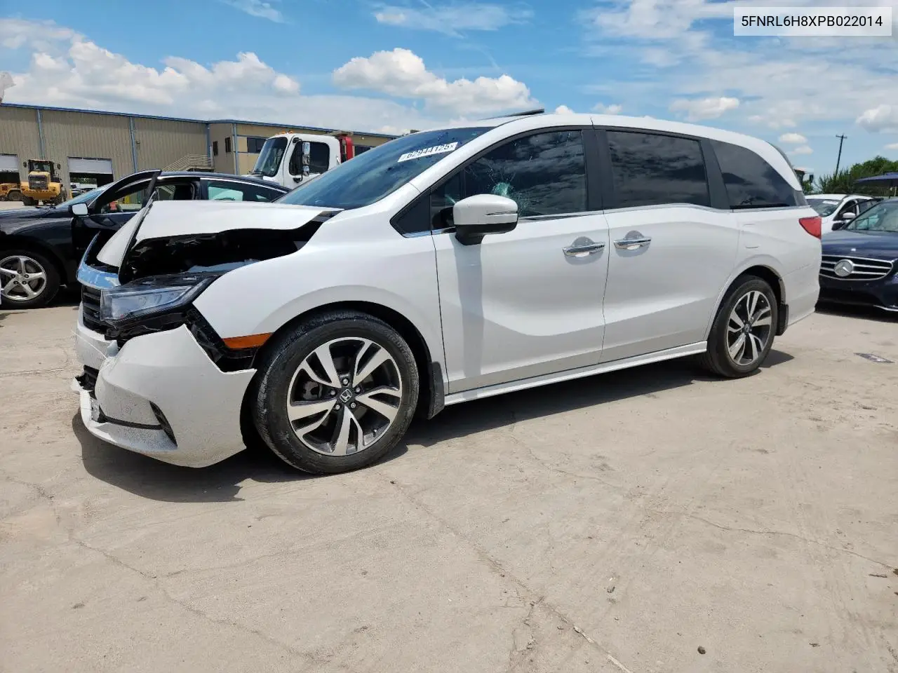 2023 Honda Odyssey Touring VIN: 5FNRL6H8XPB022014 Lot: 62944125