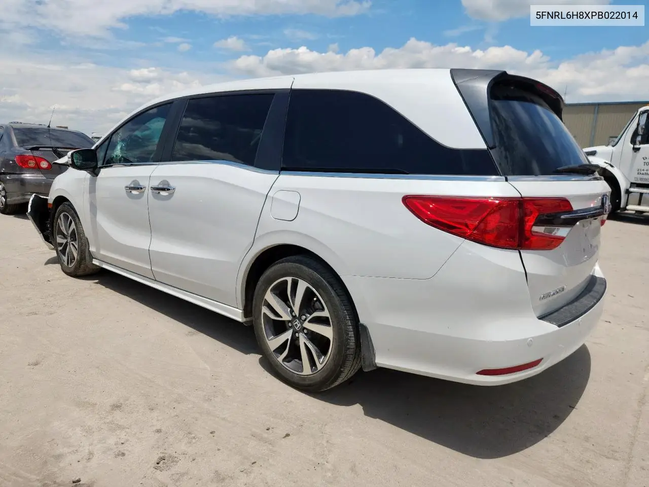 2023 Honda Odyssey Touring VIN: 5FNRL6H8XPB022014 Lot: 62944125