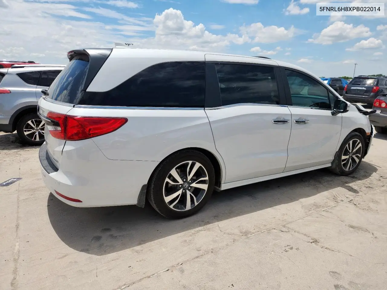 2023 Honda Odyssey Touring VIN: 5FNRL6H8XPB022014 Lot: 62944125