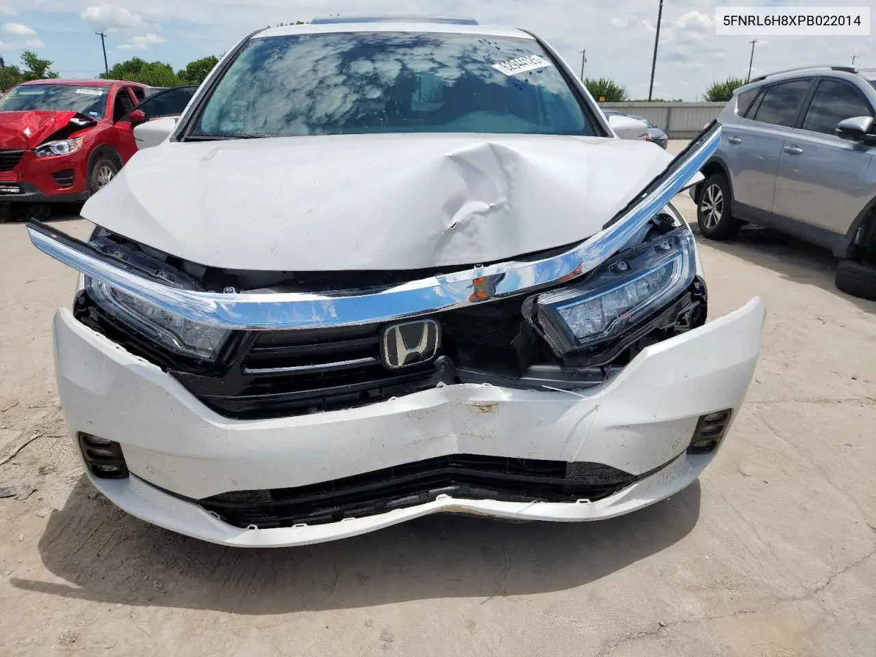 2023 Honda Odyssey Touring VIN: 5FNRL6H8XPB022014 Lot: 62944125