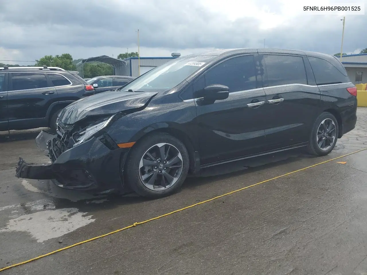 2023 Honda Odyssey Elite VIN: 5FNRL6H96PB001525 Lot: 63204905