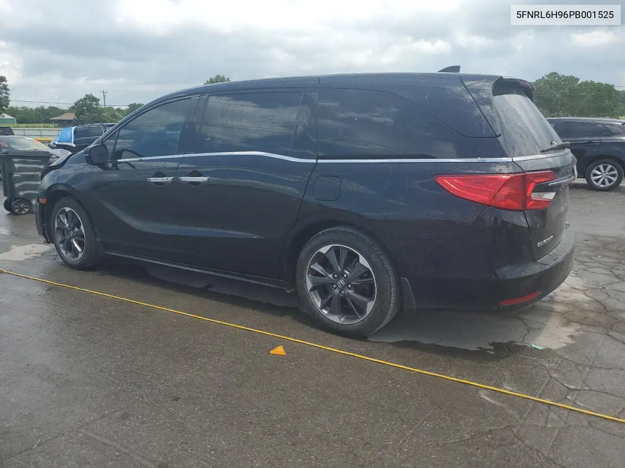 2023 Honda Odyssey Elite VIN: 5FNRL6H96PB001525 Lot: 63204905