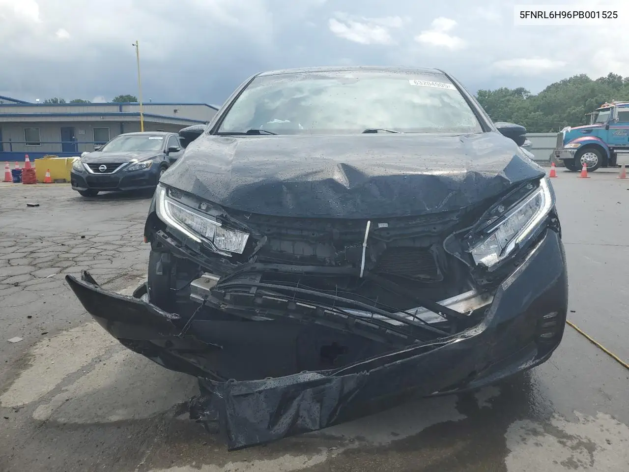 2023 Honda Odyssey Elite VIN: 5FNRL6H96PB001525 Lot: 63204905