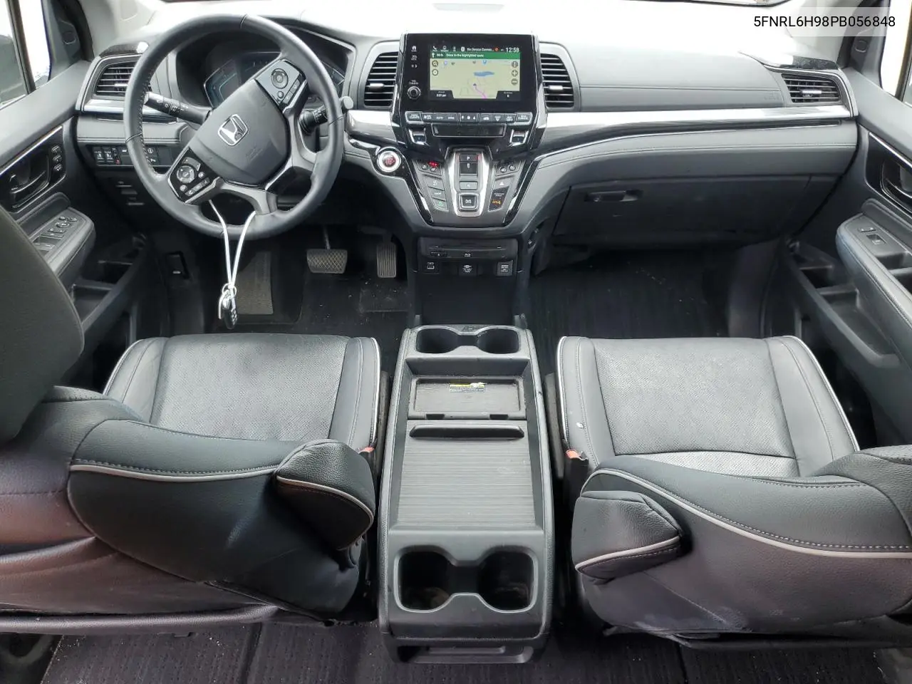 2023 Honda Odyssey Elite VIN: 5FNRL6H98PB056848 Lot: 63215225
