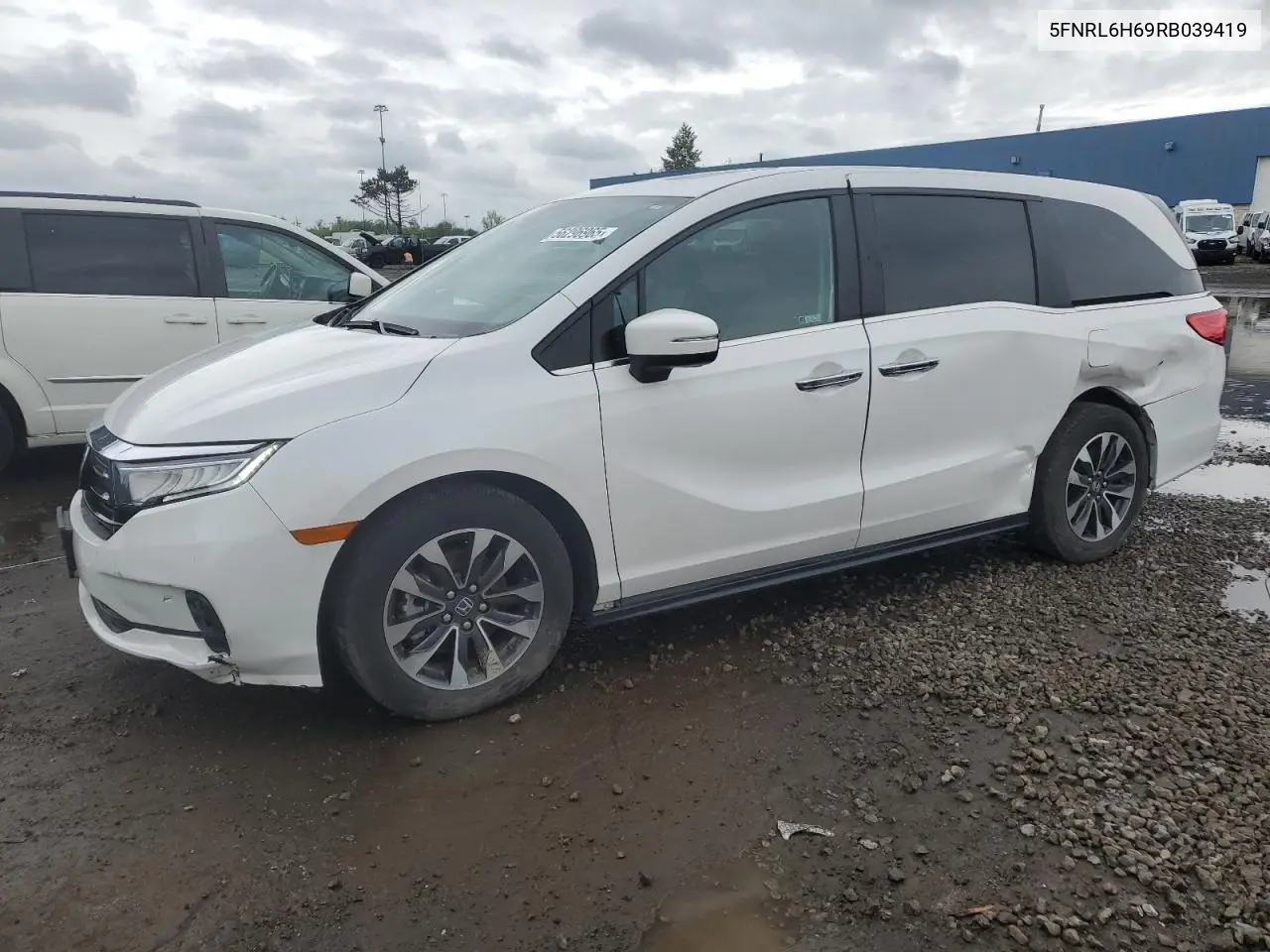 2024 Honda Odyssey Exl VIN: 5FNRL6H69RB039419 Lot: 56296965