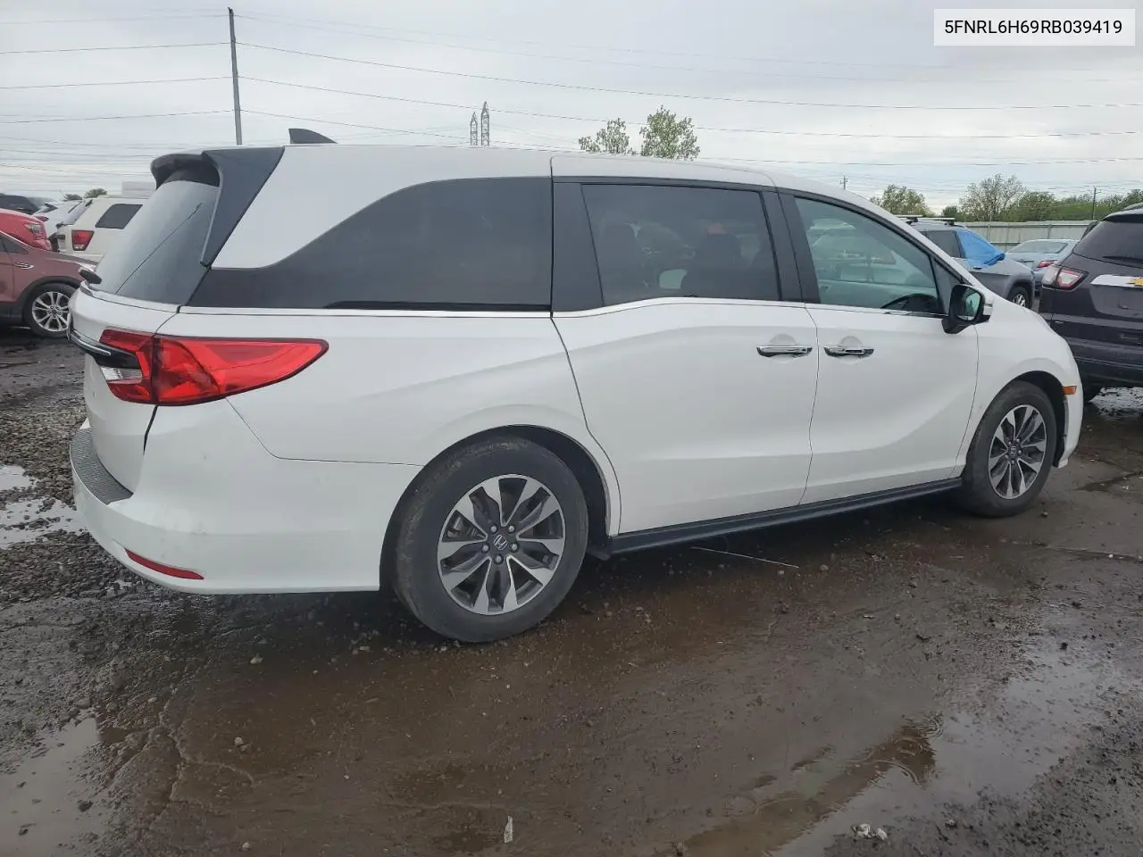 2024 Honda Odyssey Exl VIN: 5FNRL6H69RB039419 Lot: 56296965