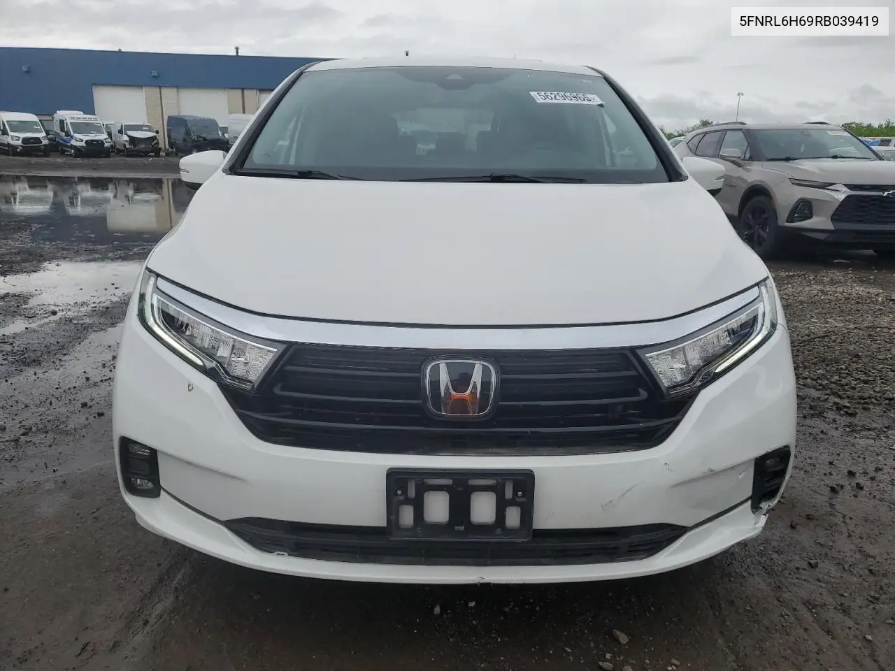 2024 Honda Odyssey Exl VIN: 5FNRL6H69RB039419 Lot: 56296965