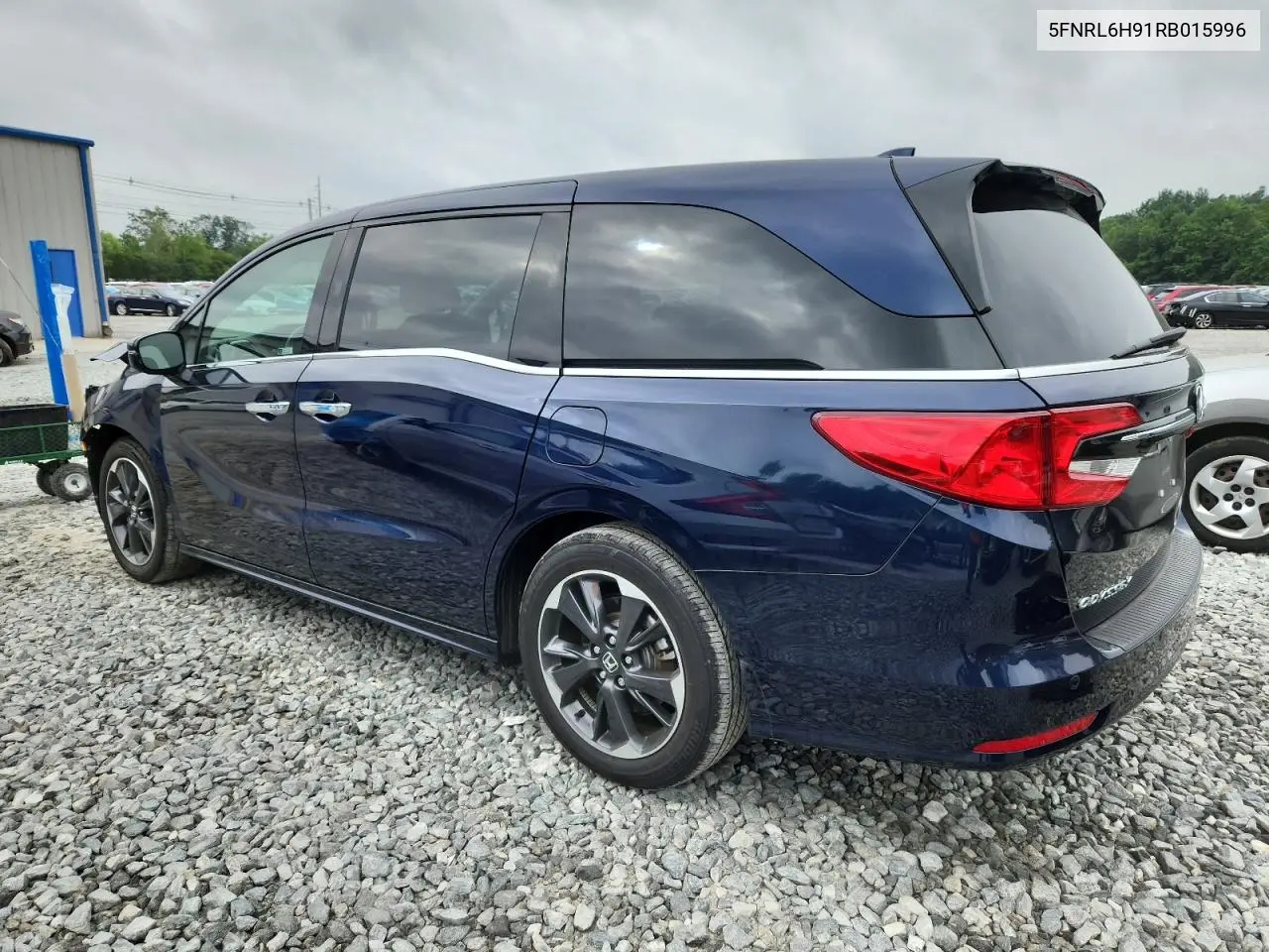 2024 Honda Odyssey Elite VIN: 5FNRL6H91RB015996 Lot: 62472995