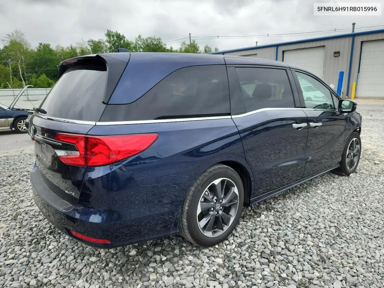 2024 Honda Odyssey Elite VIN: 5FNRL6H91RB015996 Lot: 62472995