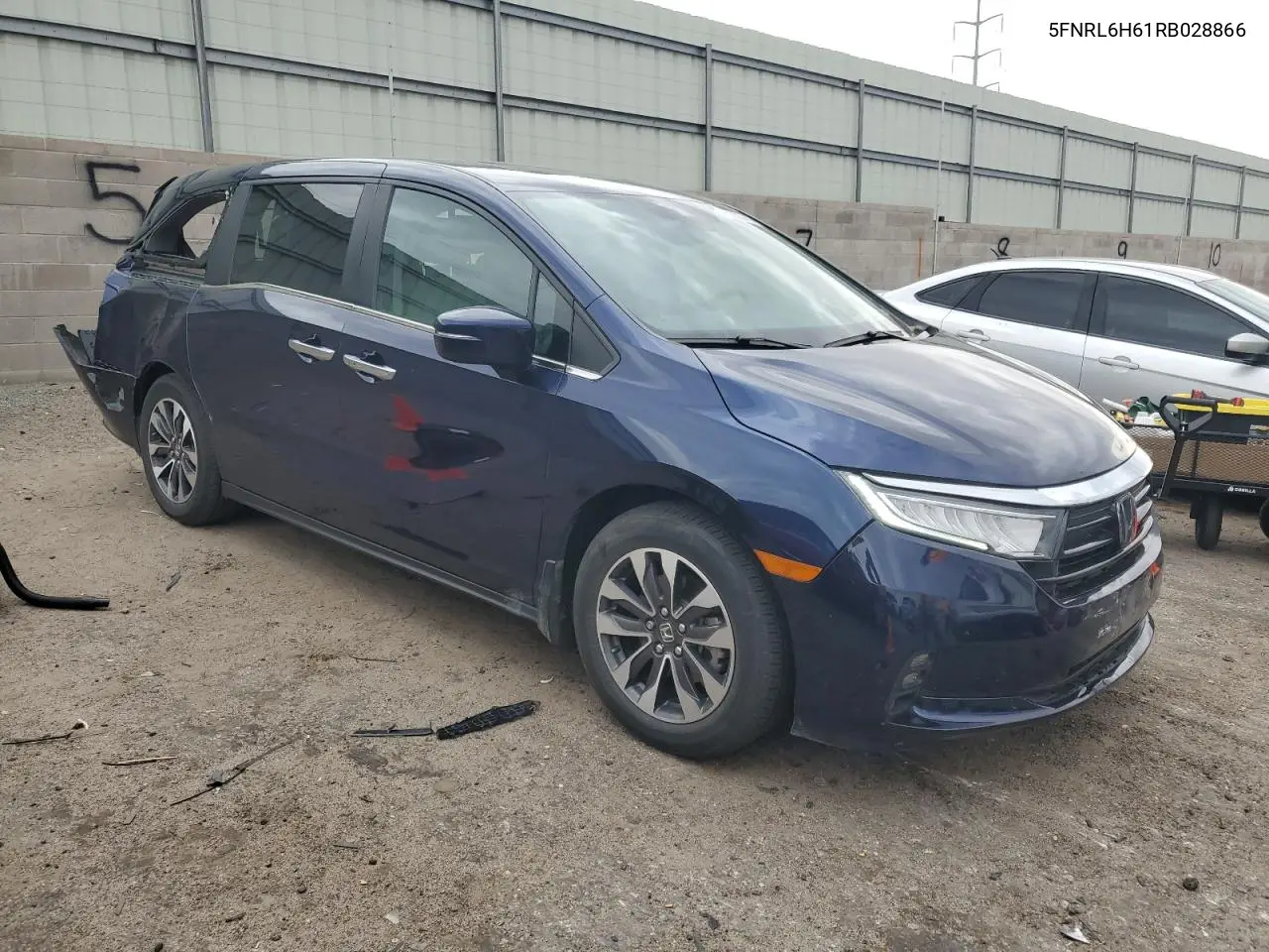 2024 Honda Odyssey Exl VIN: 5FNRL6H61RB028866 Lot: 63203745
