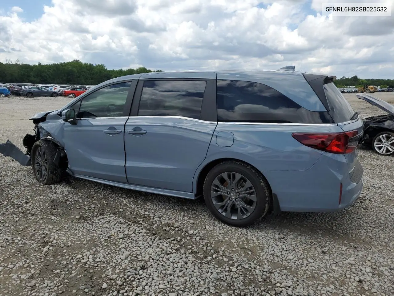 2025 Honda Odyssey Touring VIN: 5FNRL6H82SB025532 Lot: 56985605