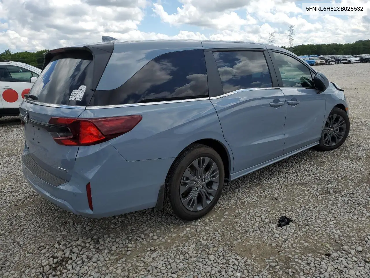 2025 Honda Odyssey Touring VIN: 5FNRL6H82SB025532 Lot: 56985605