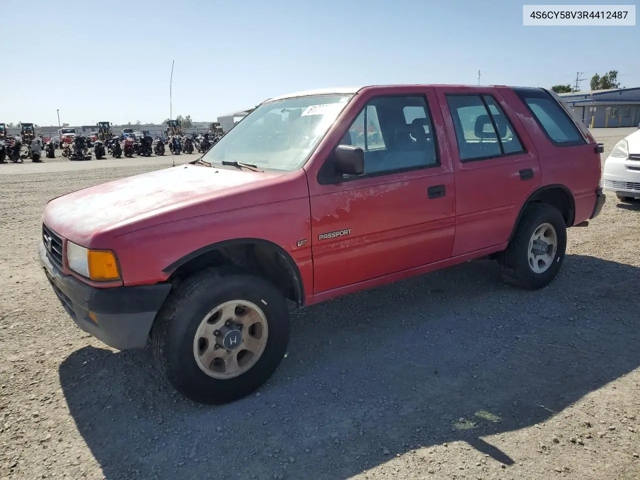 1994 Honda Passport Ex VIN: 4S6CY58V3R4412487 Lot: 61777725