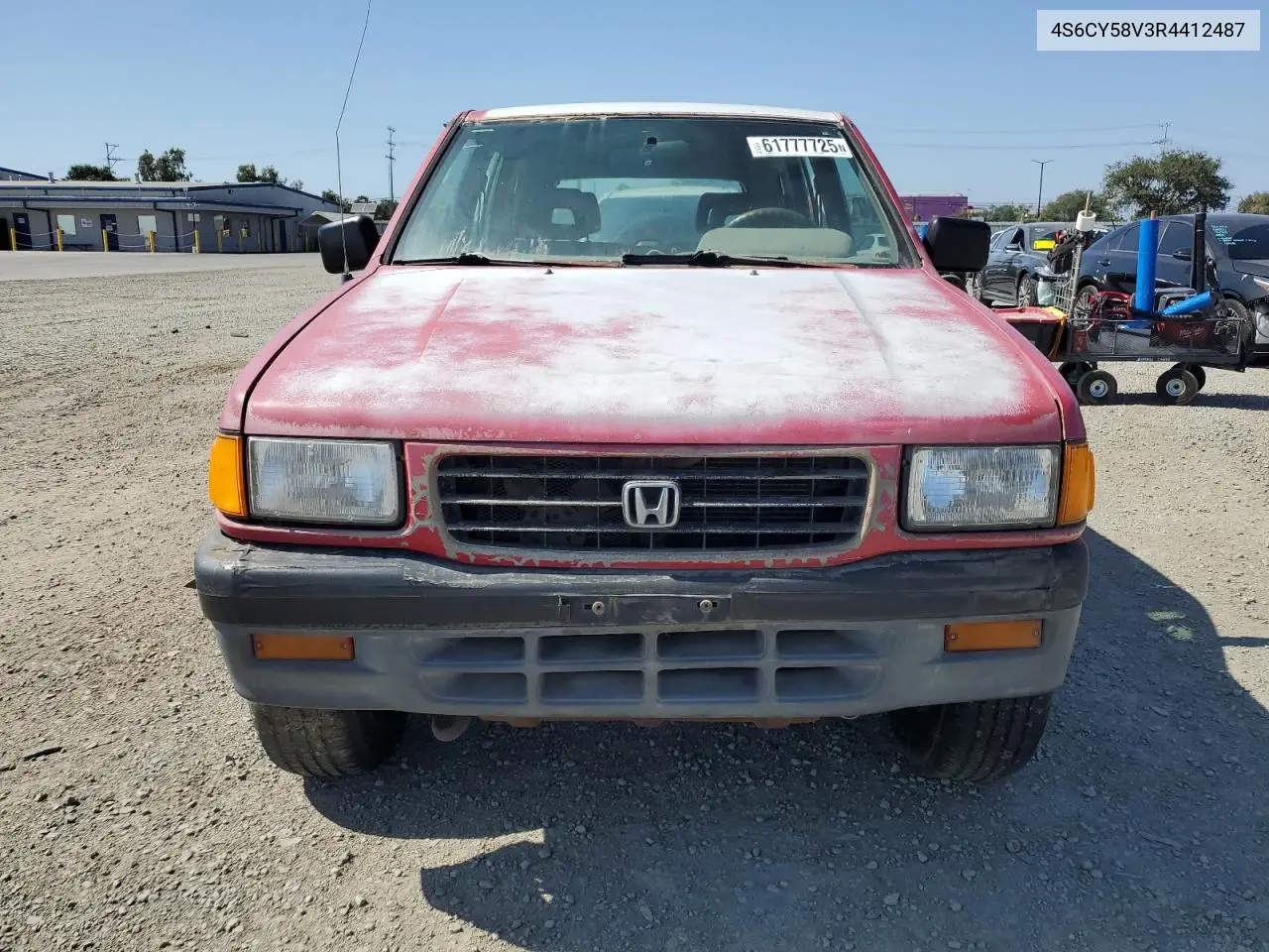 1994 Honda Passport Ex VIN: 4S6CY58V3R4412487 Lot: 61777725