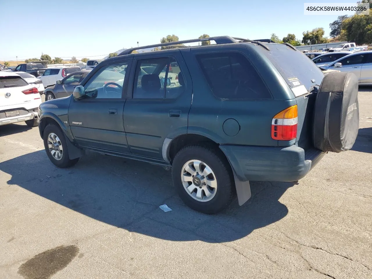 1998 Honda Passport Ex VIN: 4S6CK58W6W4403286 Lot: 70248784