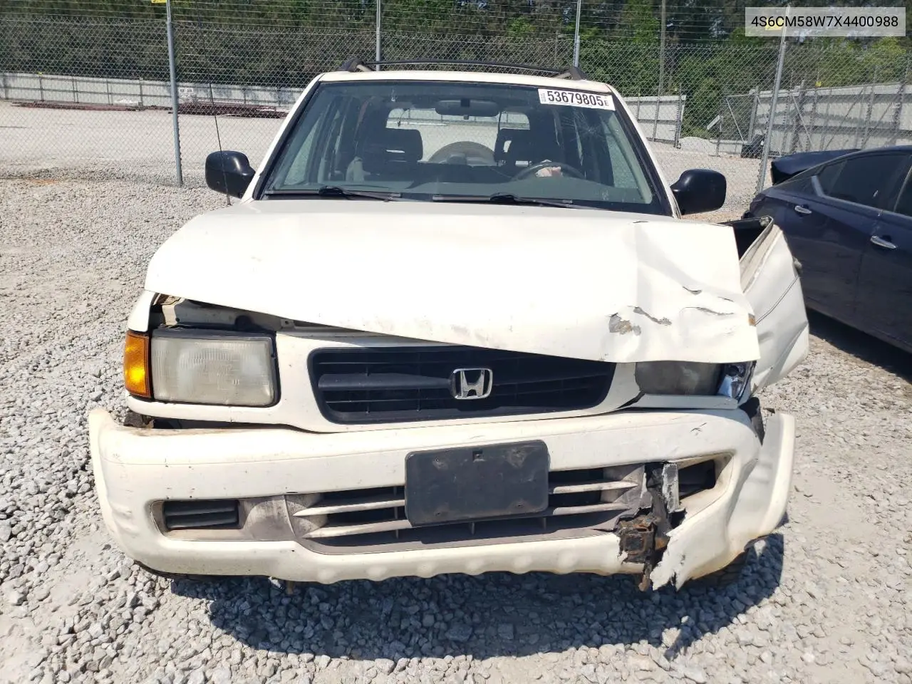 1999 Honda Passport Ex VIN: 4S6CM58W7X4400988 Lot: 53679805