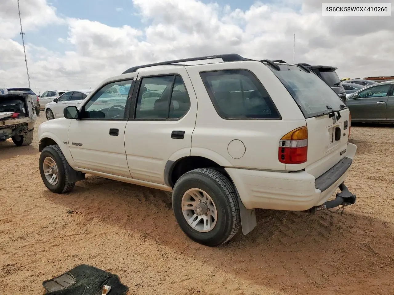 1999 Honda Passport Ex VIN: 4S6CK58W0X4410266 Lot: 57840085