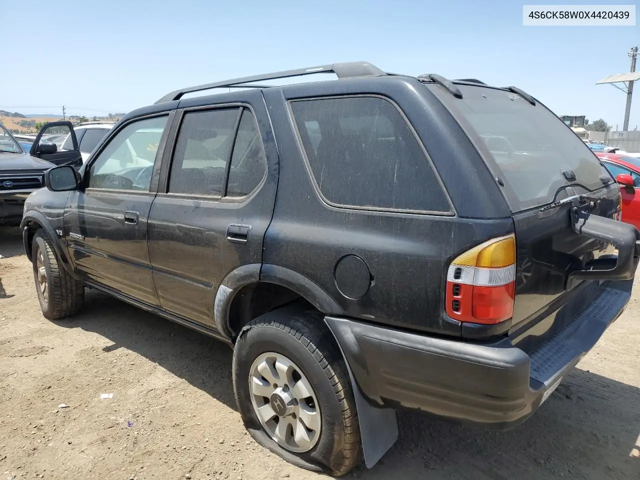 1999 Honda Passport Ex VIN: 4S6CK58W0X4420439 Lot: 61283685