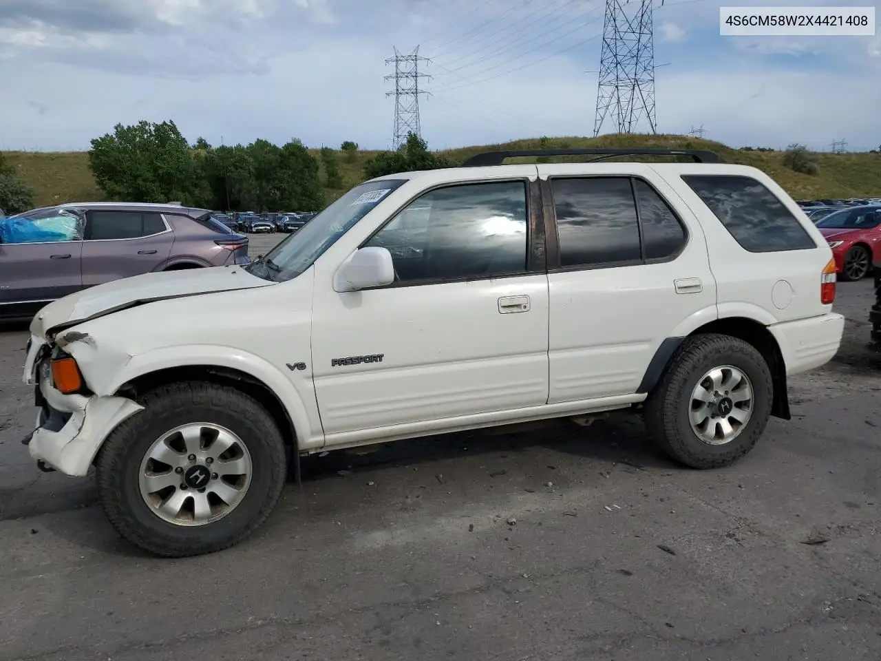 1999 Honda Passport Ex VIN: 4S6CM58W2X4421408 Lot: 63278385