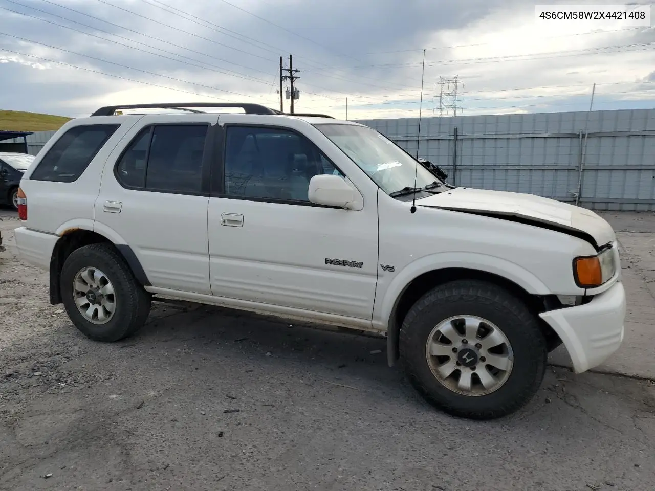 1999 Honda Passport Ex VIN: 4S6CM58W2X4421408 Lot: 63278385