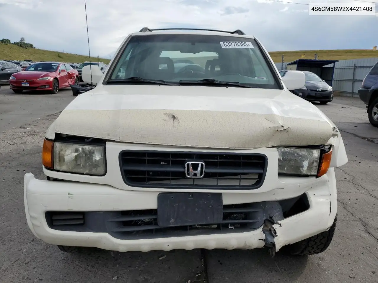 1999 Honda Passport Ex VIN: 4S6CM58W2X4421408 Lot: 63278385