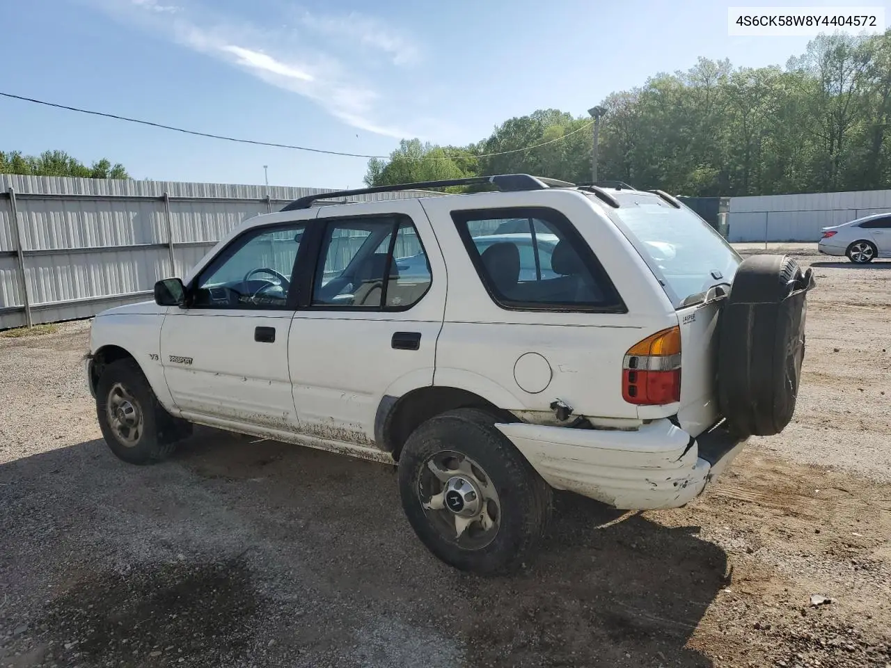 2000 Honda Passport Ex VIN: 4S6CK58W8Y4404572 Lot: 53065855