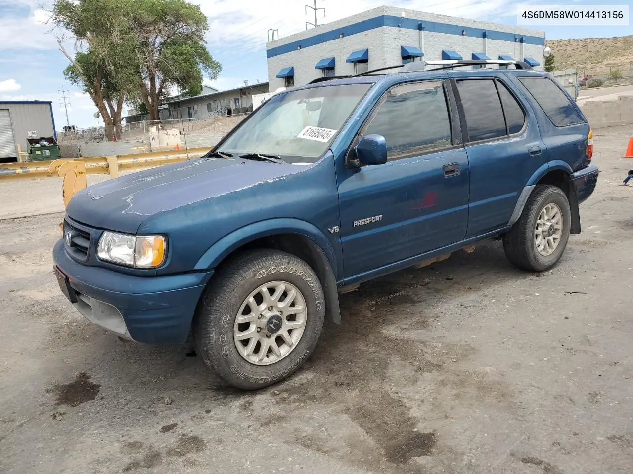 2001 Honda Passport Ex VIN: 4S6DM58W014413156 Lot: 61695045
