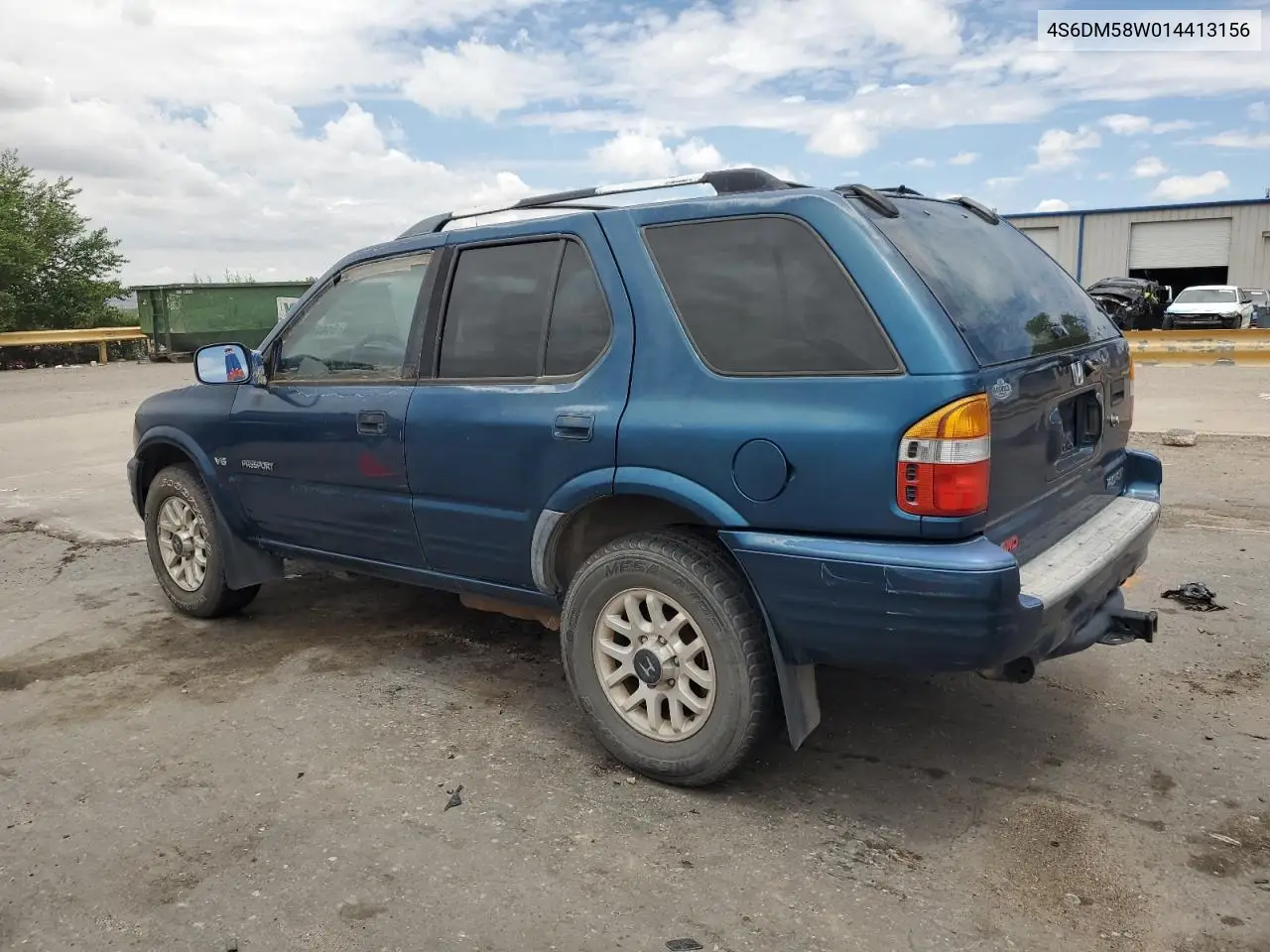 2001 Honda Passport Ex VIN: 4S6DM58W014413156 Lot: 61695045