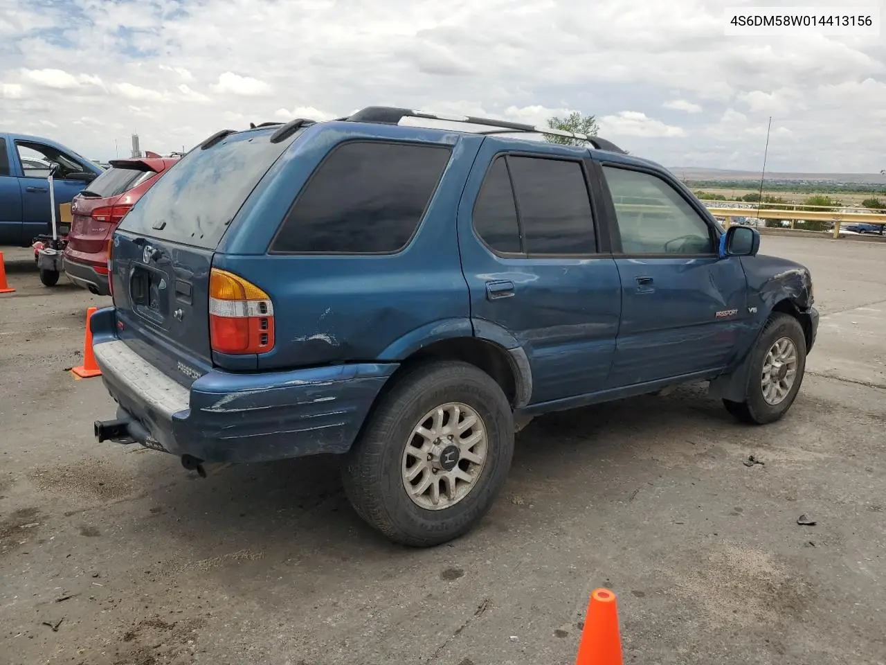 2001 Honda Passport Ex VIN: 4S6DM58W014413156 Lot: 61695045