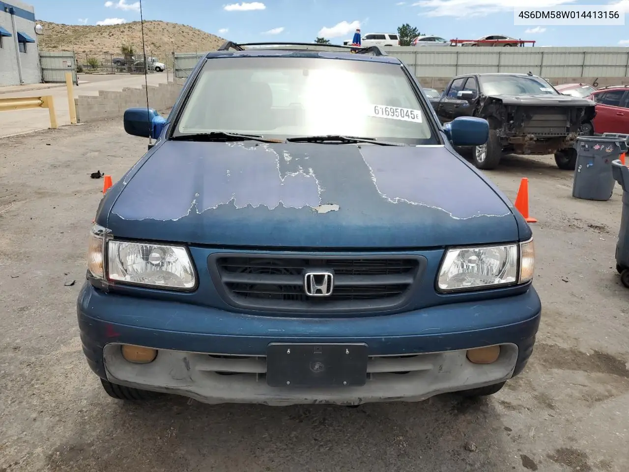 2001 Honda Passport Ex VIN: 4S6DM58W014413156 Lot: 61695045