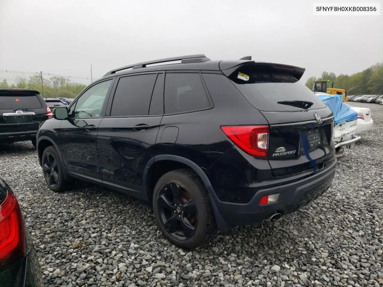 2019 Honda Passport Elite VIN: 5FNYF8H0XKB008356 Lot: 54593175