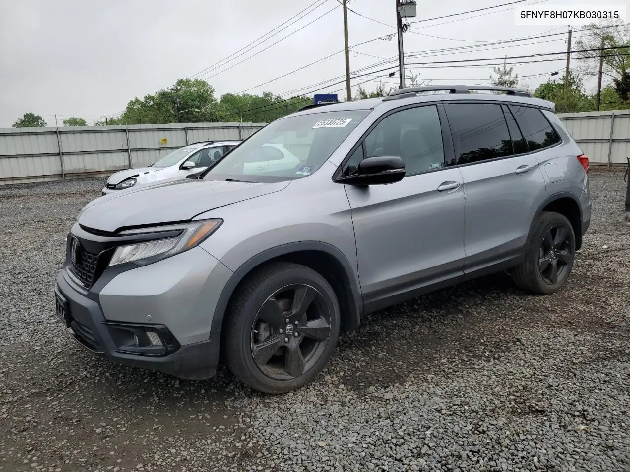 2019 Honda Passport Elite VIN: 5FNYF8H07KB030315 Lot: 55330725