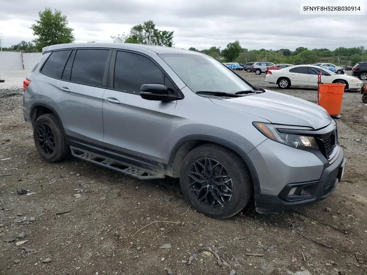 2019 Honda Passport Exl VIN: 5FNYF8H52KB030914 Lot: 55708015