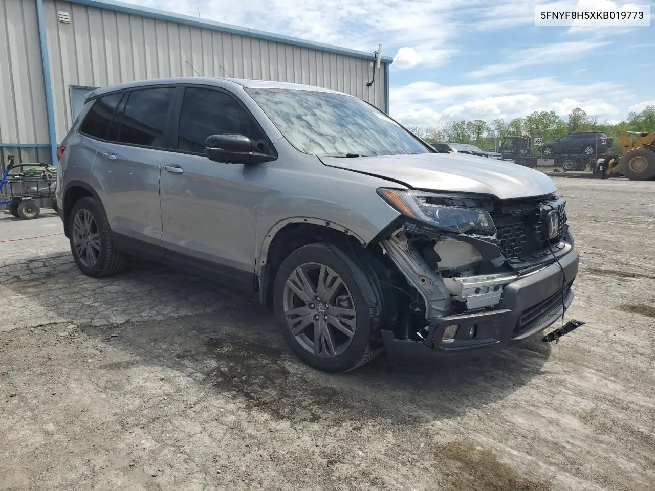 2019 Honda Passport Exl VIN: 5FNYF8H5XKB019773 Lot: 56115105