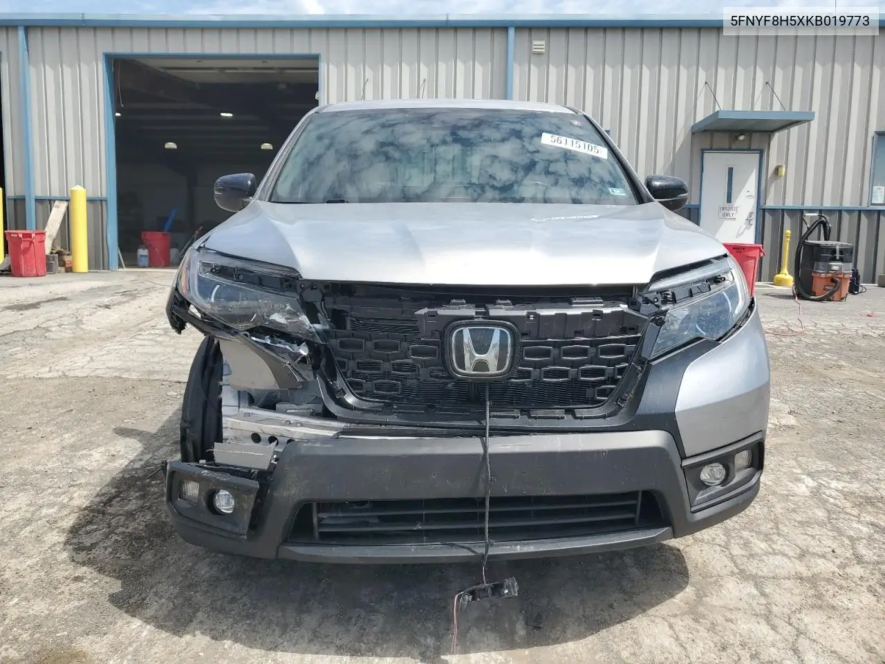 2019 Honda Passport Exl VIN: 5FNYF8H5XKB019773 Lot: 56115105