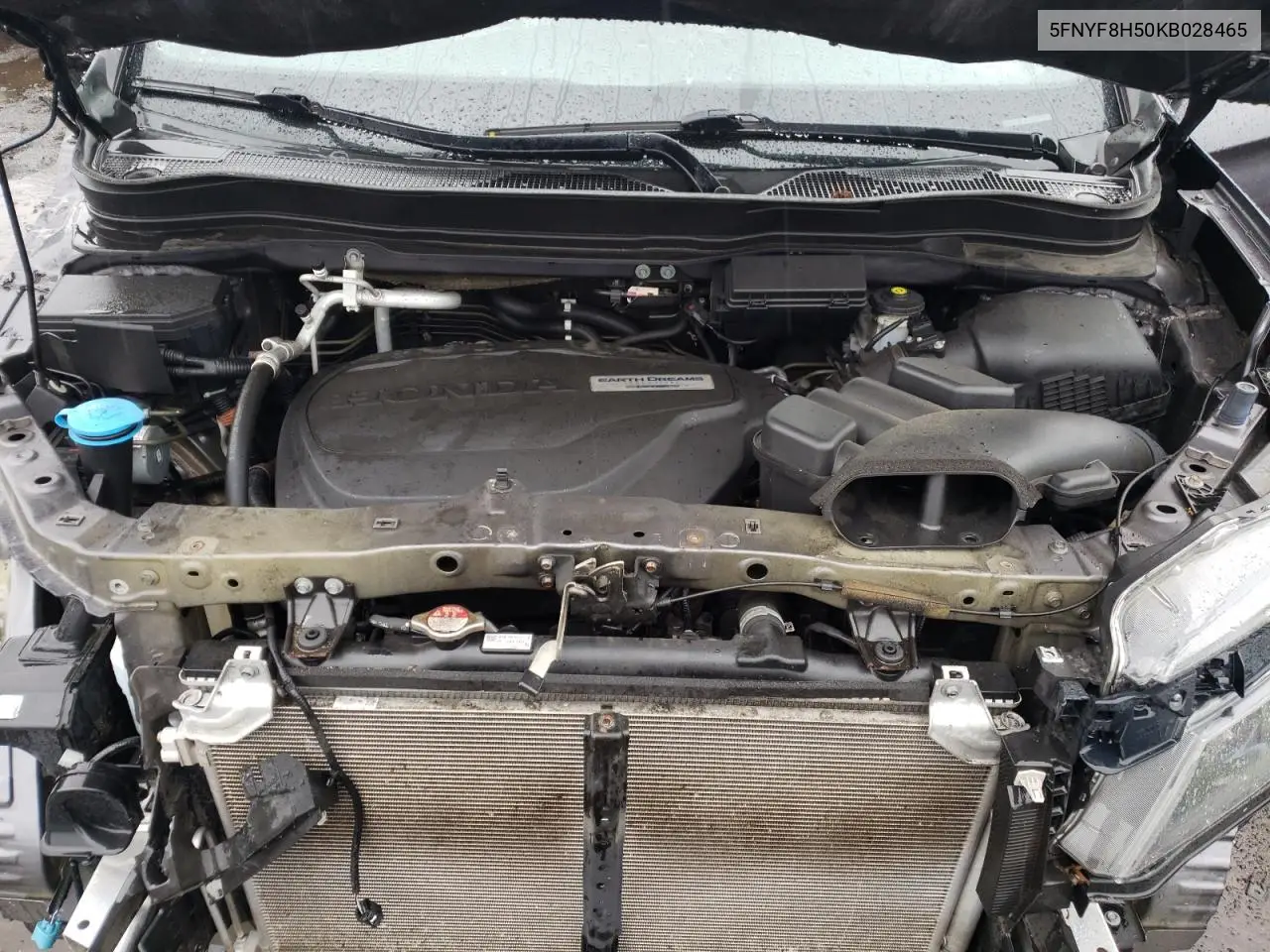 2019 Honda Passport Exl VIN: 5FNYF8H50KB028465 Lot: 56160545