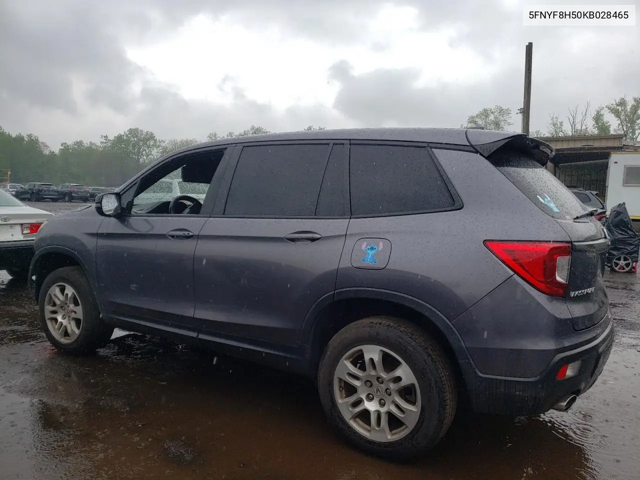 2019 Honda Passport Exl VIN: 5FNYF8H50KB028465 Lot: 56160545