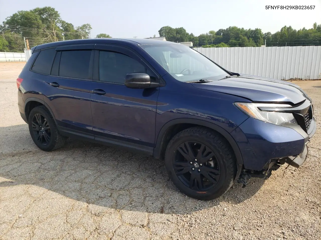 2019 Honda Passport Sport VIN: 5FNYF8H29KB023657 Lot: 60365465