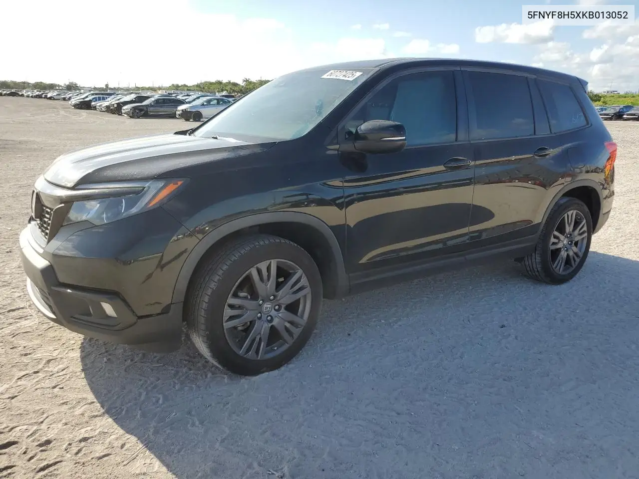 2019 Honda Passport Exl VIN: 5FNYF8H5XKB013052 Lot: 60727425