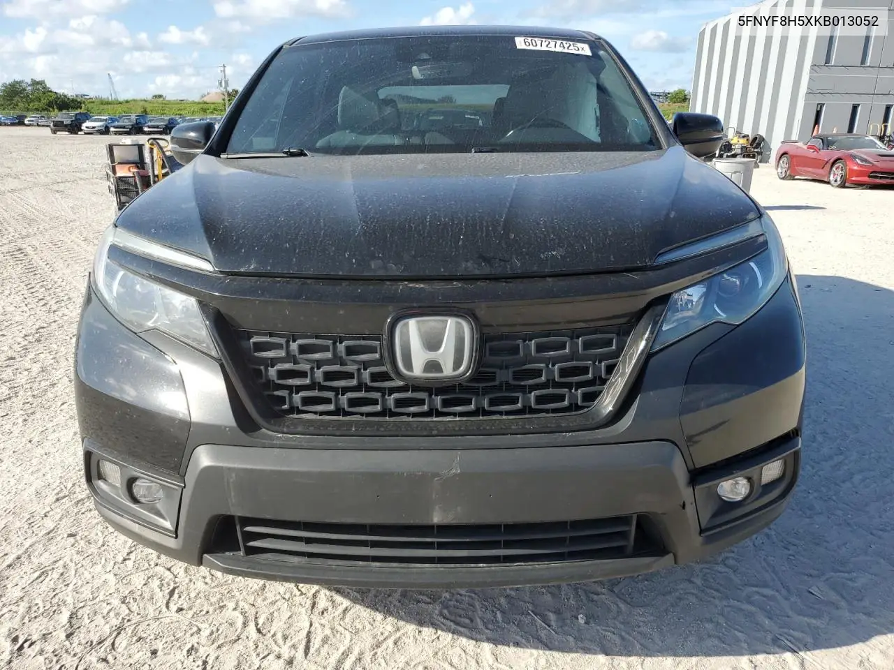 2019 Honda Passport Exl VIN: 5FNYF8H5XKB013052 Lot: 60727425