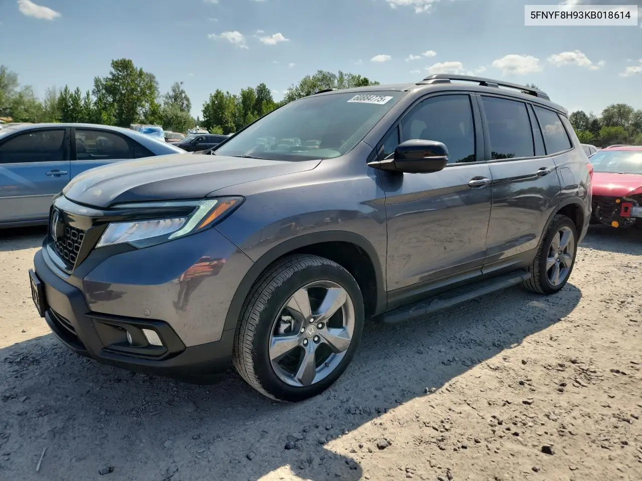 2019 Honda Passport Touring VIN: 5FNYF8H93KB018614 Lot: 60884775