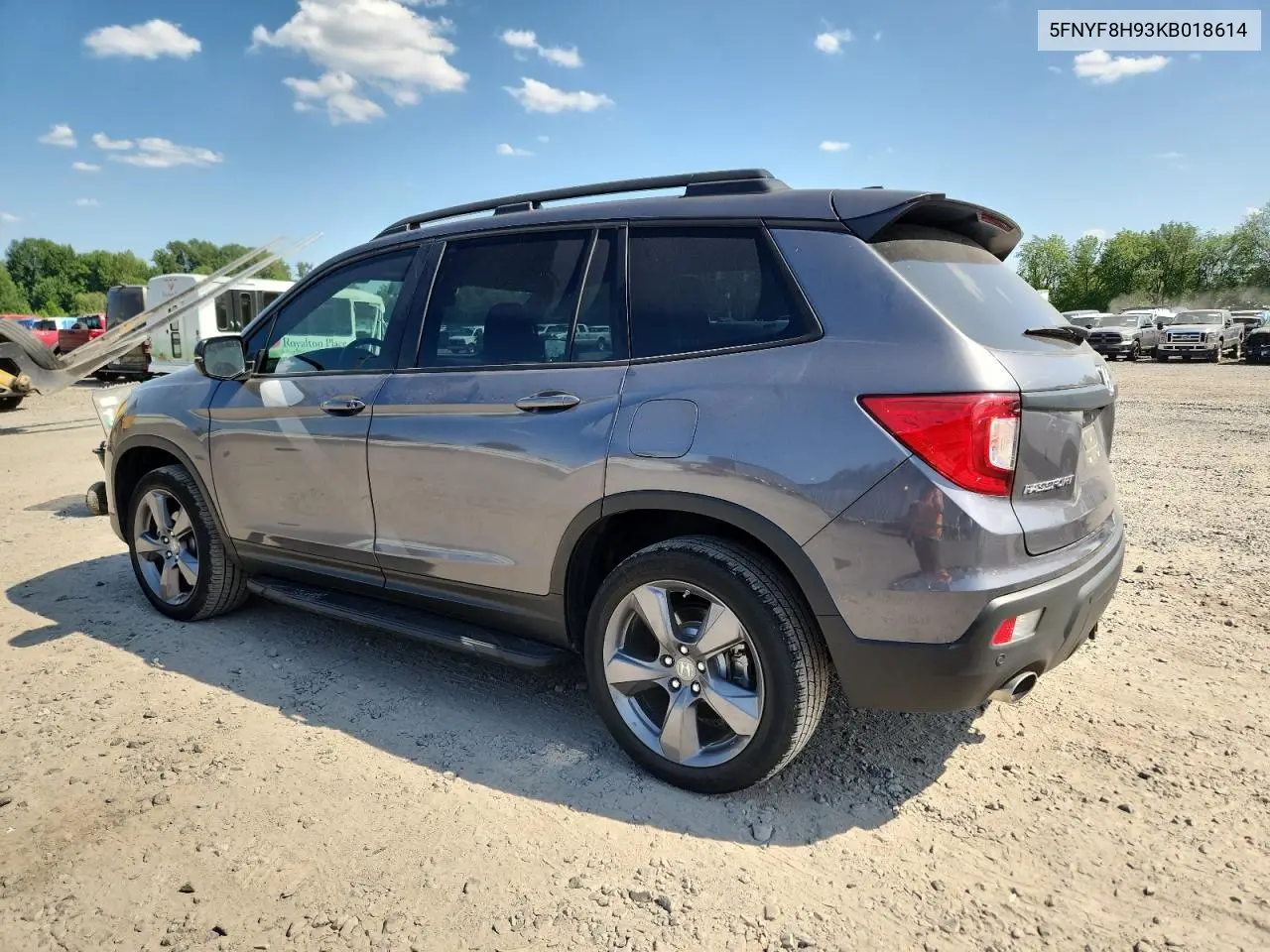 2019 Honda Passport Touring VIN: 5FNYF8H93KB018614 Lot: 60884775