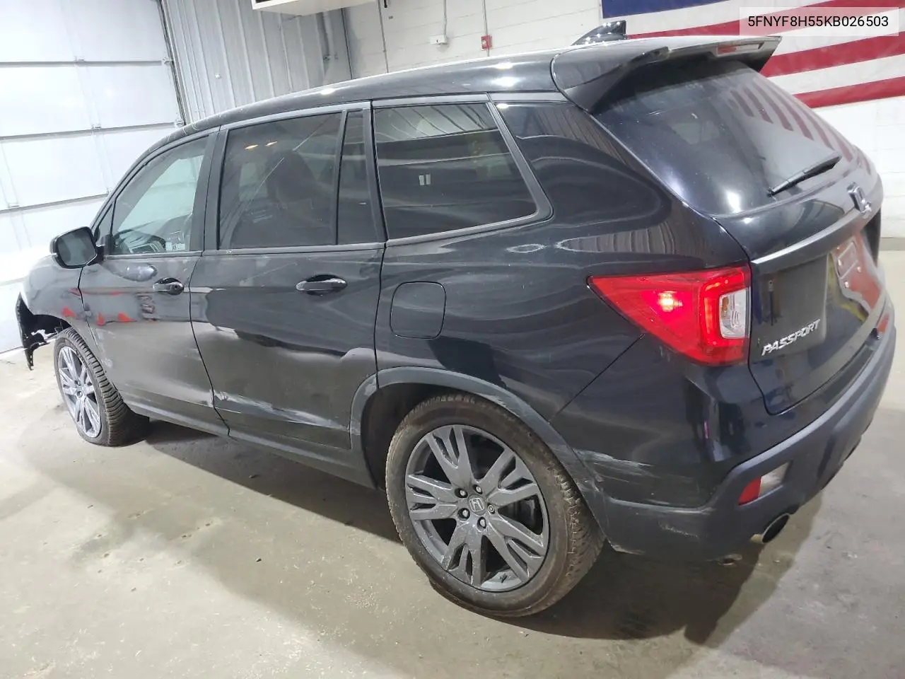 2019 Honda Passport Exl VIN: 5FNYF8H55KB026503 Lot: 61777175