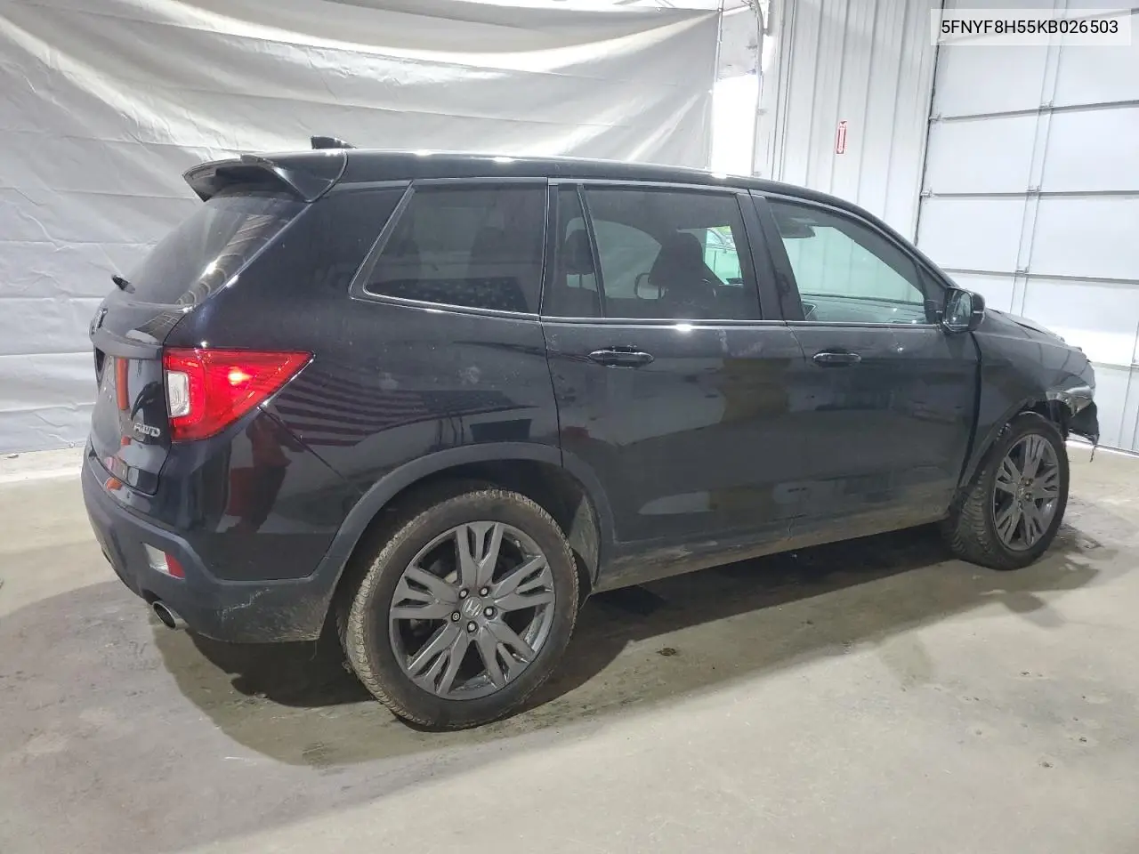 2019 Honda Passport Exl VIN: 5FNYF8H55KB026503 Lot: 61777175