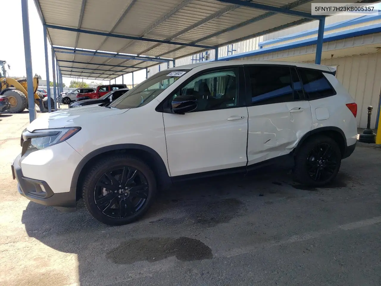2019 Honda Passport Sport VIN: 5FNYF7H23KB005357 Lot: 62219045