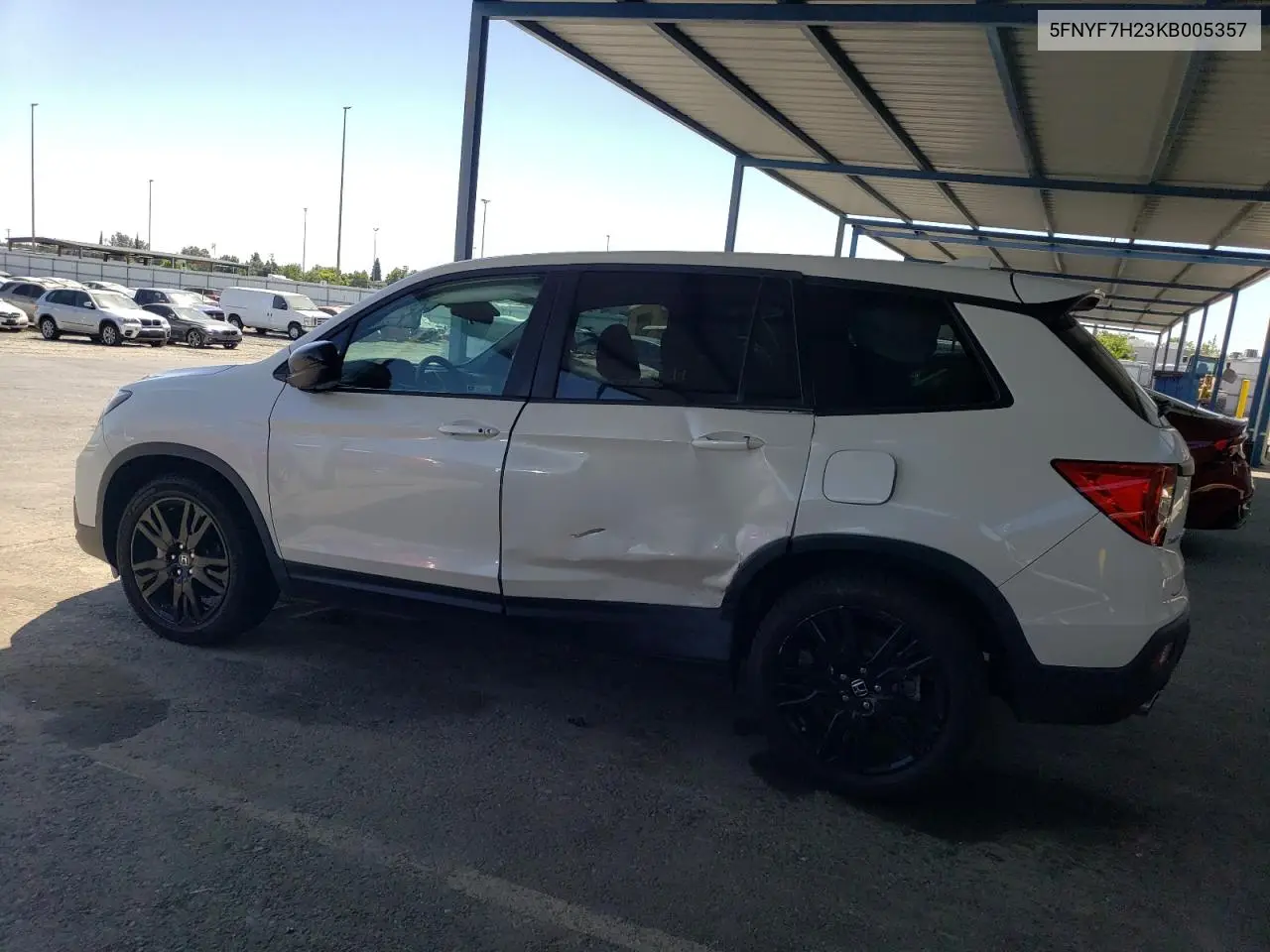2019 Honda Passport Sport VIN: 5FNYF7H23KB005357 Lot: 62219045