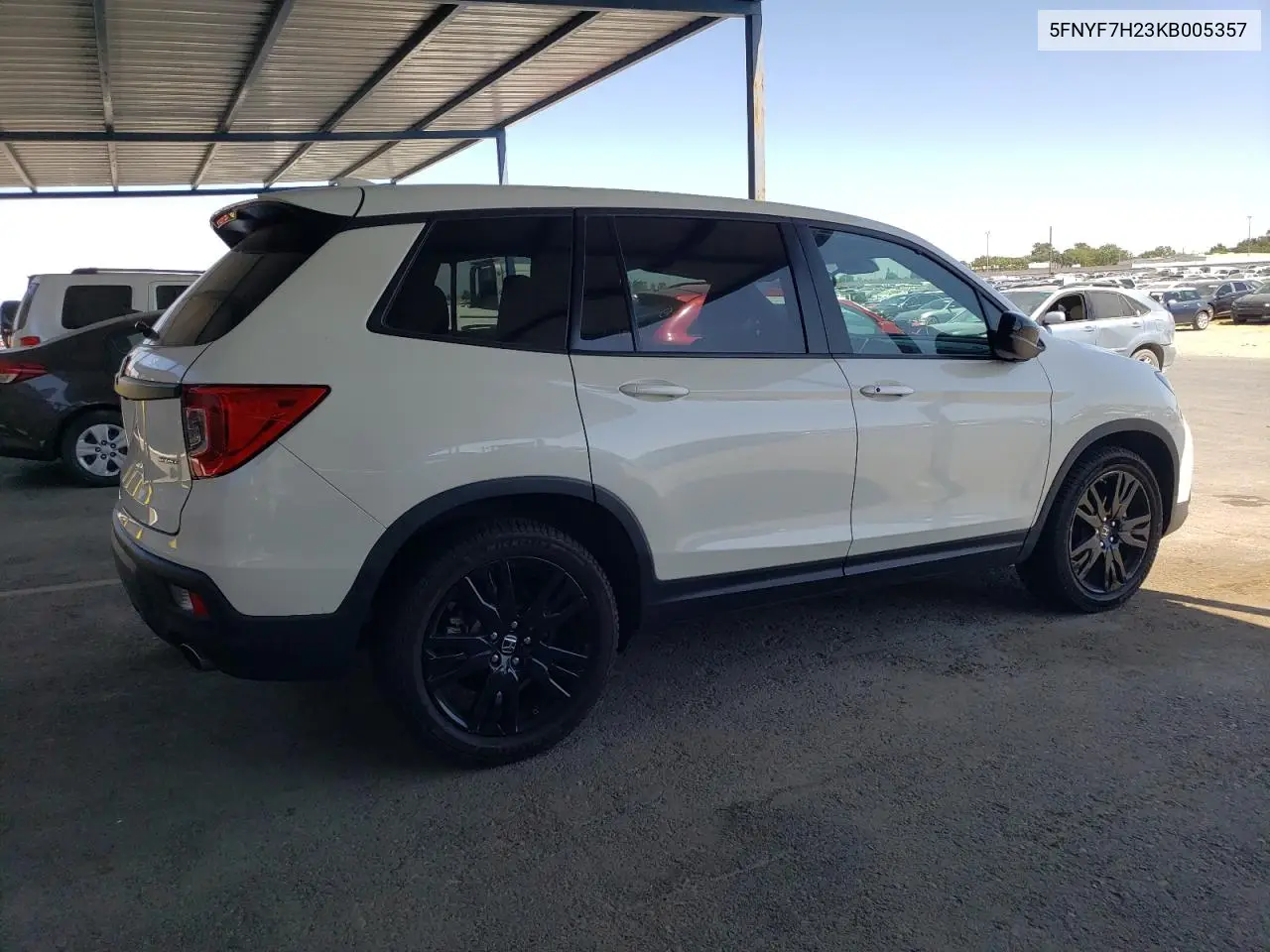 2019 Honda Passport Sport VIN: 5FNYF7H23KB005357 Lot: 62219045