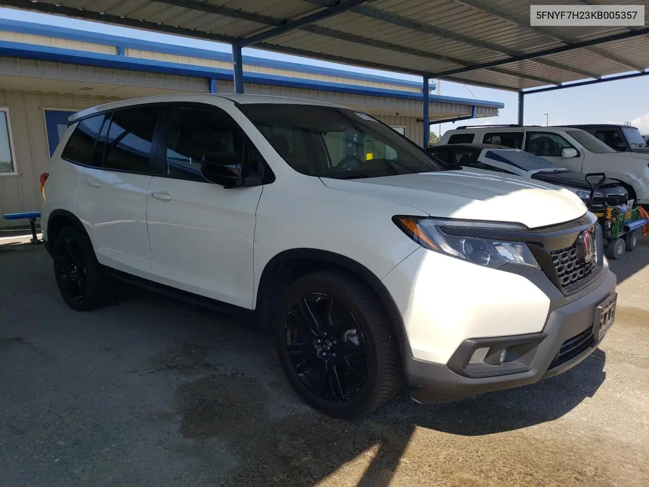 2019 Honda Passport Sport VIN: 5FNYF7H23KB005357 Lot: 62219045